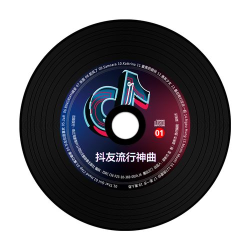 正版车载cd光盘抖音cd碟2018热门歌曲流行音乐黑胶唱片汽车cd碟片